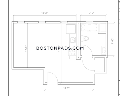 Allston 0 Bed 1 Bath BOSTON Boston - $2,250 No Fee