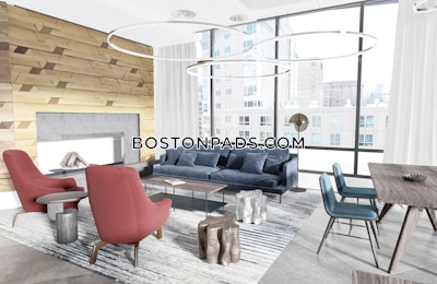 Seaport/waterfront Apartment for rent 2 Bedrooms 1 Bath Boston - $6,353 No Fee